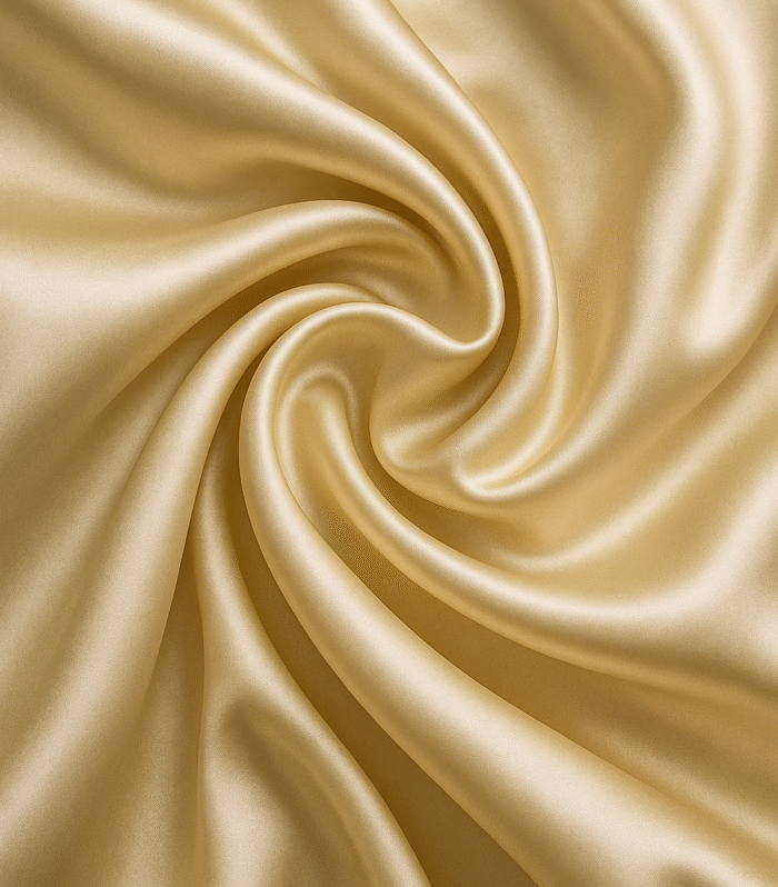 Prześcieradło na gumkę Golden Vanilla – jedwab morwowy