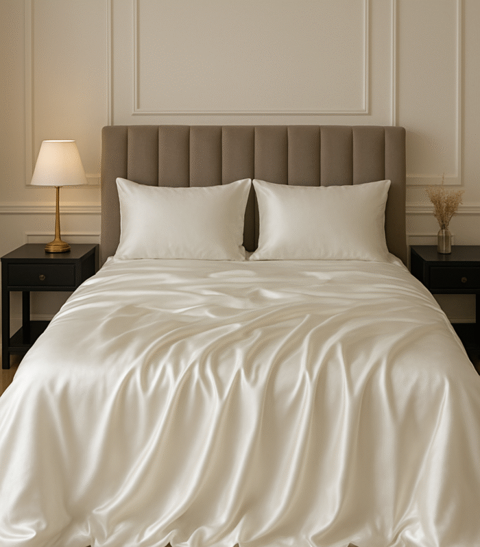 Komplet pościeli 3-częściowy Pearl Silk – jedwab morwowy