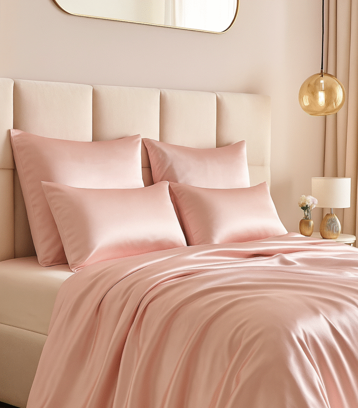 Komplet pościeli 3-częściowy Peony Silk – jedwab morwowy